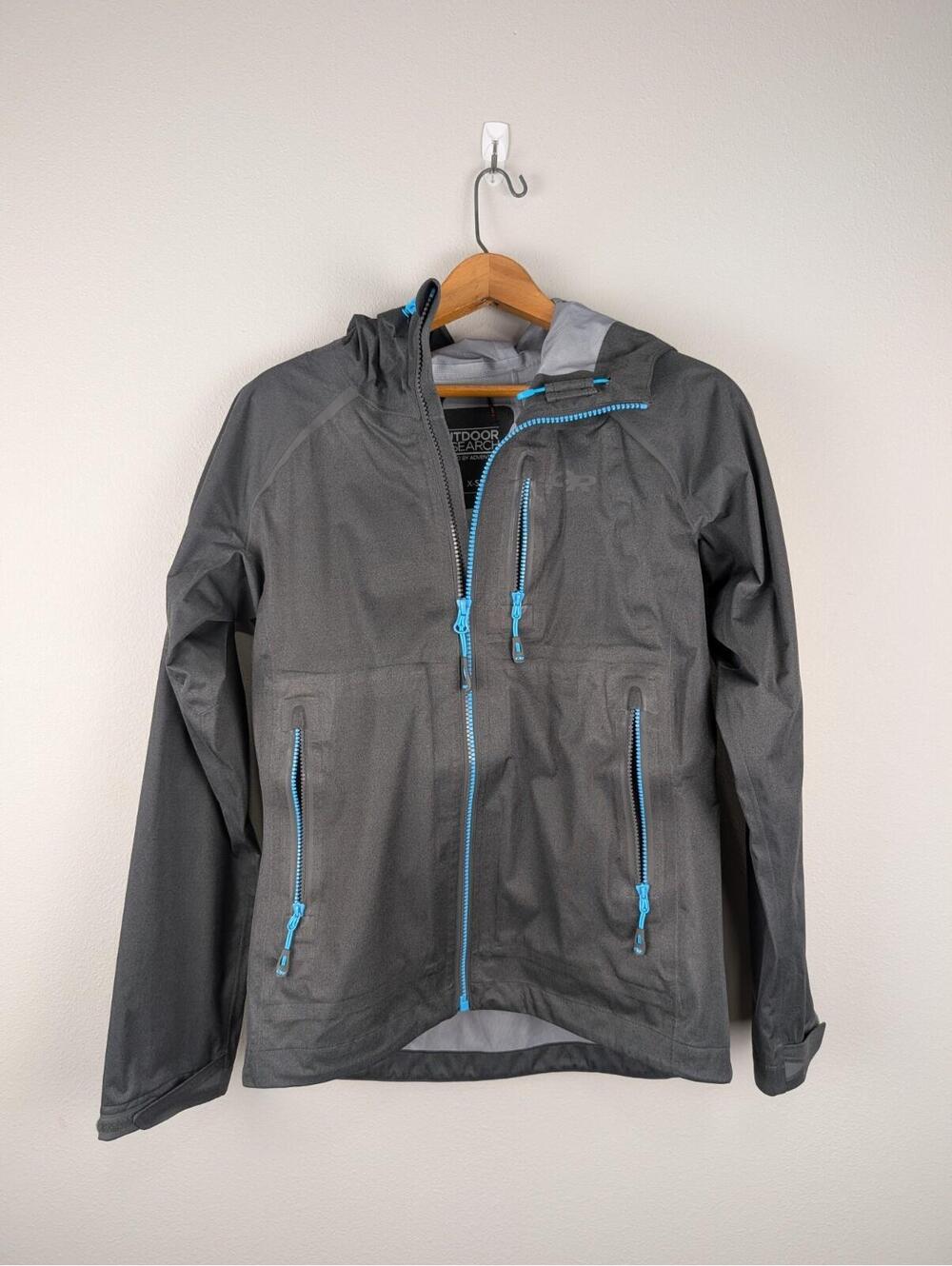 Outdoor Research Clairvoyant GORE-TEX Hooded Shell Jacket Women's X-small  Gray